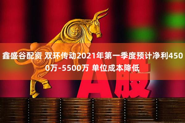鑫盛谷配资 双环传动2021年第一季度预计净利4500万-5500万 单位成本降低